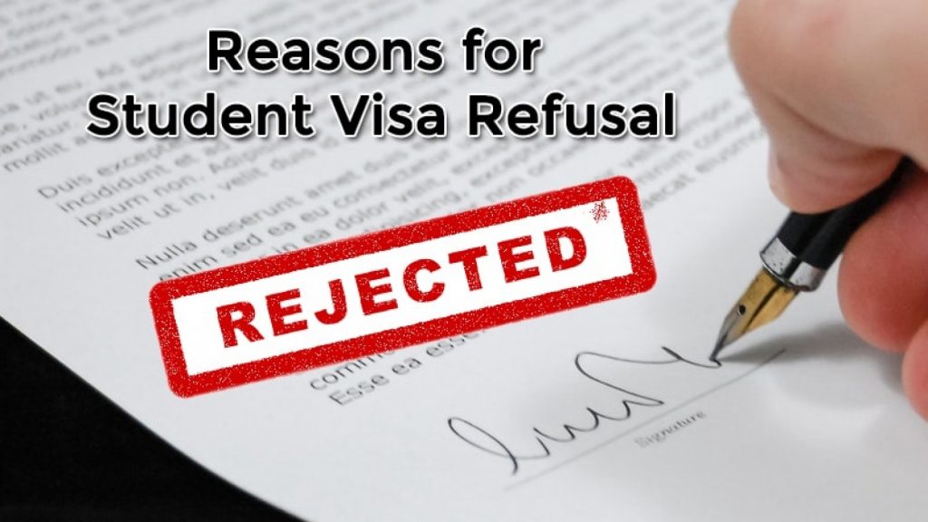 <strong>Reasons For student Visa Denial </strong>